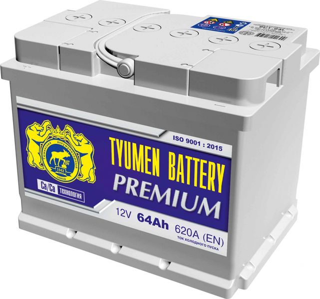Аккумулятор Tyumen Premium 64 о/п 
