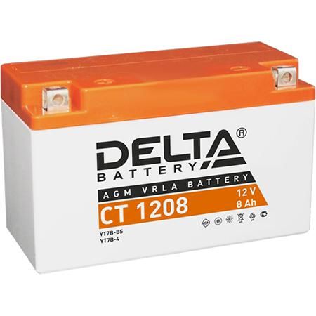  12V-8 / Delta CT 1208 (YT7B-BS, YT9B-BS)