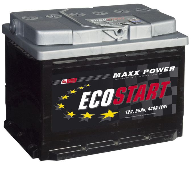 Аккумулятор Ecostart 62а/ч п/п