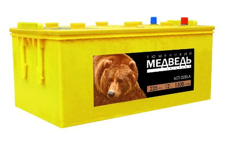 Аккумулятор Тюменский медведь 225 а/ч о/п