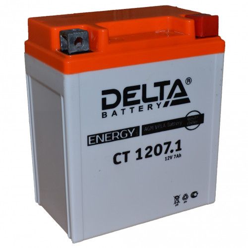  12V-7 / Delta CT 1207.1(YTX7L-BS)